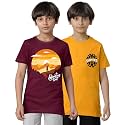 KYDA KIDS 100 Cotton Printed Half Sleeve