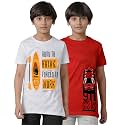 KYDA KIDS 100 Cotton Printed Half Sleeve