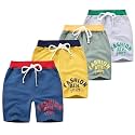 KYDA KIDS® Boys 100% Cotton Premium Printed Shorts Pack of 4 | Regular Fit | Elastic Waist | Side Pocket | Summer Casual Wear | 2–14 Years
