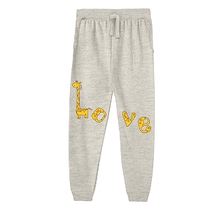 kyda kids girl39s regular cotton joggers for casual wear jogging exerciseamp walking pack of 1