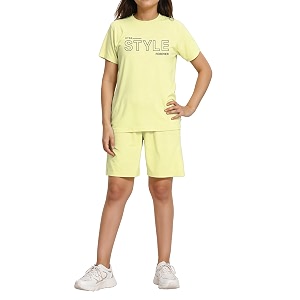 KYDA KIDS Girls 100 Cotton Bio Washed