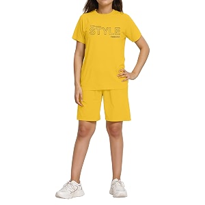 KYDA KIDS Girls 100 Cotton Bio Washed