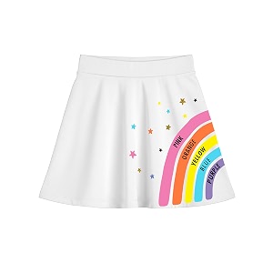 KYDA KIDS Girls 100 Pure Cotton Skater