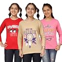 KYDA KIDS Girls Cotton Full Sleeve Printed