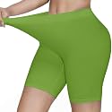 KYDA® Women's Anti Bacterial Cycling Shorts, Under Skirt Biker Shorts, High Waist Stretchable Yoga Shorts &amp; Gym Workout Skin Fit Shorties