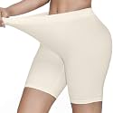 KYDA® Women's Anti Bacterial Cycling Shorts, Under Skirt Biker Shorts, High Waist Stretchable Yoga Shorts &amp; Gym Workout Skin Fit Shorties