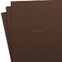 KYDEX Thermoform Sheet - (P1 Texture) - (.060 Thickness) - (12in x 12in) - (Chocolate Brown) - (3 Sheets) - DIY Holster Making, Airsoft Armor, Cosplay Uniforms