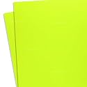 KYDEX Thermoform Sheet - (P1 Texture) - (.080 Thickness) - (8in x 12in) - (Toxic Yellow) - (2 Sheets) - DIY Holster Making, Airsoft Armor, Cosplay Uniforms, RC Models