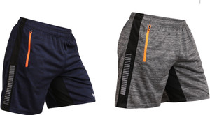 Kyk Color Block Men Dark Blue Grey