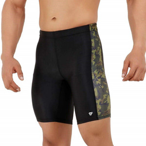 kyk printed men black tights