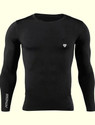 Kyk Solid Men Round Neck Black T-Shirt