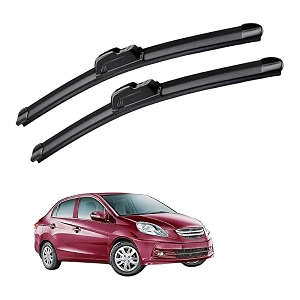 kyloxtreme perfect fitting frameless windshield 100 scratch proof cleaning water repellant silicon wiper blades suitable for amaze d 22p 15 set of 2