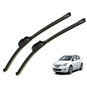 kylo perfect fitting frameless windshield 100 scratch proof cleaning water repellant silicon wiper blades suitable for astra d 24p 16 set of 2