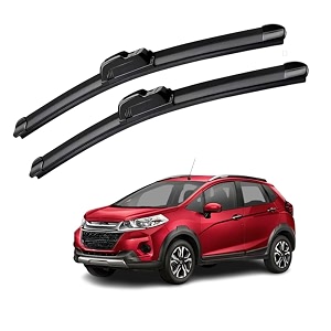 kyloxtreme perfect fitting frameless windshield 100 scratch proof cleaning water repellant silicon wiper blades suitable for honda wrv d 24p 16 set of 2