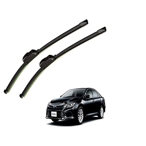 kylo perfect fitting frameless windshield 100 scratch proof cleaning water repellant silicon wiper blades suitable for camry d 26p 19 set of 2