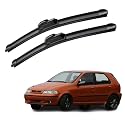 KyloXtreme Perfect Fitting Frameless Windshield 100% Scratch Proof Cleaning Water Repellant Silicon Wiper Blades Suitable for Fiat Palio (Set of 2)