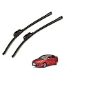 KyloXtreme Perfect Fitting Frameless Windshield 100% Scratch Proof Cleaning Water Repellant Silicon Wiper Blades Suitable for Mitsubishu Lancer D 21,P 19 (Set of 2)