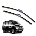 KyloXtreme Perfect Fitting Frameless Windshield 100% Scratch Proof Cleaning Water Repellant Silicon Wiper Blades Suitable for MARUTI SUZUKI VERSA (Driver Side - 26", Passenger Side - 16") (Set of 2)
