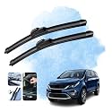 KyloXtreme Perfect Fitting Frameless Windshield 100% Scratch Proof Cleaning Water Repellant Silicon Wiper Blades Suitable for TATA HEXA D 26,P 26 (Set of 2)