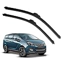 KyloXtreme Perfect Fitting Frameless Windshield 100% Scratch Proof Cleaning Water Repellant Silicon Wiper Blades Suitable for MAHINDRA MARAZZO (Set of 2)