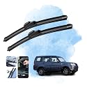 KyloXtreme Perfect Fitting Frameless Windshield 100% Scratch Proof Cleaning Water Repellant Silicon Wiper Blades Suitable for TATA GRANDE (Driver Side - 20", Passenger Side - 20") (Set of 2)