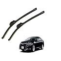 Kylo Perfect Fitting Frameless Windshield 100% Scratch Proof Cleaning Water Repellant Silicon Wiper Blades Suitable for CAMRY D 26,P 19 (Set of 2)