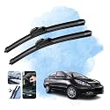 KyloXtreme Perfect Fitting Frameless Windshield 100% Scratch Proof Cleaning Water Repellant Silicon Wiper Blades Suitable for TATA MANZA D 24,P 15 (Set of 2)