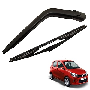 kyloxtreme rear windshield wiper arm and blade set kit  dickydiggi arm and blade set  back wiper kit - replacement for celerio 1st gen 2014-2021