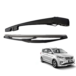 kyloxtreme rear windshield wiper arm and blade set kit  dickydiggi arm and blade set  back wiper kit - replacement for ertiga 2nd gen 2018-present new model