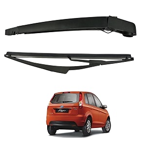 kyloxtreme rear windshield wiper arm and blade set kit  dickydiggi arm and blade set  back wiper kit - replacement for figo frameless type