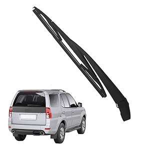 kyloxtreme rear windshield wiper arm and blade set kit  dickydiggi arm and blade set  back wiper kit - replacement for safari storme 2012-2020