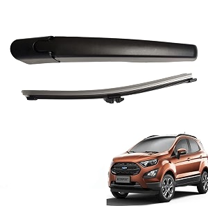 kylo rear windshield wiper arm and blade set kit  dickydiggi back wiper kit - replacement for ecosport 2nd gen 2019-2021 frameless type