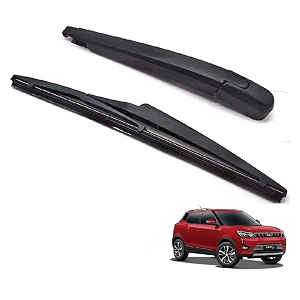 kyloxtreme rear windshield wiper arm and blade set kit  dickydiggi arm and blade set  back wiper kit - replacement for xuv - 300