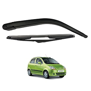 kyloxtreme rear windshield wiper arm and blade set kit  dickydiggi arm and blade set  back wiper kit - replacement for chevrolet spark