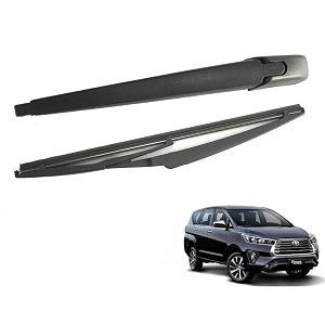 kyloxtreme rear windshield wiper arm and blade set kit  dickydiggi arm and blade set  back wiper kit - replacement for innova crysta