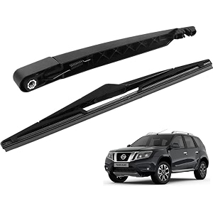 kyloxtreme rear windshield wiper arm and blade set kit  dickydiggi arm and blade set  back wiper kit - replacement for terrano