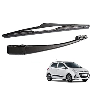 kylo rear windshield wiper arm and blade set kit  dickydiggi wiper arm and blade set  back wiper kit - replacement for i-10 grand 2013-2019