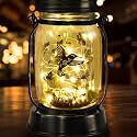 kyoryuger Hummingbird Gifts for Women/Mom/Grandma Hummingbird Solar Lanterns Mom Birthday Bird Lovers Lantern Birds Light Solar Garden Decoration for Yard, Patio,Porch Torches, Home Decor