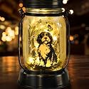 kyoryuger Portuguese Water Dog Gifts for Women/Men Portuguese Water Dog Solar Lanterns Mom Birthday Pet Lovers Lantern Pet Loss Memorial Lights Solar Garden Decoration for Yard, Patio,Backyard,Torches