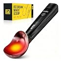 KYX Heated Ice Cream Scoop, ON/OFF Safety Lock Switch, Three Warming Modes