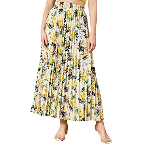 KZULLY Floral Printed Maxi Skirt