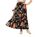 KZULLY Floral Printed Maxi Skirt 