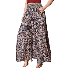 KZULLY Palazzo for Women Solid