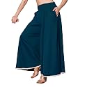 KZULLY Palazzo for Women Solid