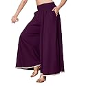 KZULLY Palazzo for Women Solid