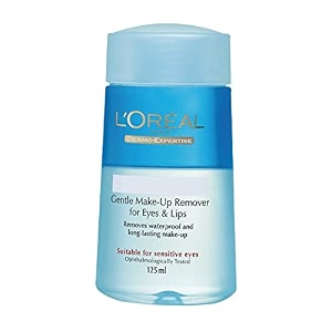 l39oral paris make-up remover for lips eyes and face removes waterproof makeup dermo expertise 125ml