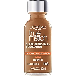 l39oral paris true match super-blendable makeup cappuccino 1 fl oz