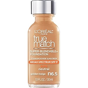 l39oreal paris true match super-blendable all skin liquid natural makeup golden beige 1 fl oz