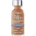 L'OREAL PARIS True Match Super-Blendable All Skin Liquid Natural Makeup, Nut Brown, 1 Fl. Oz.
