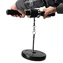 L'AVENIR Plastic, Spring Steel Wrist Roller Forearm Wrist Exercise Hand Strengthener-Gym Equipment, Black
